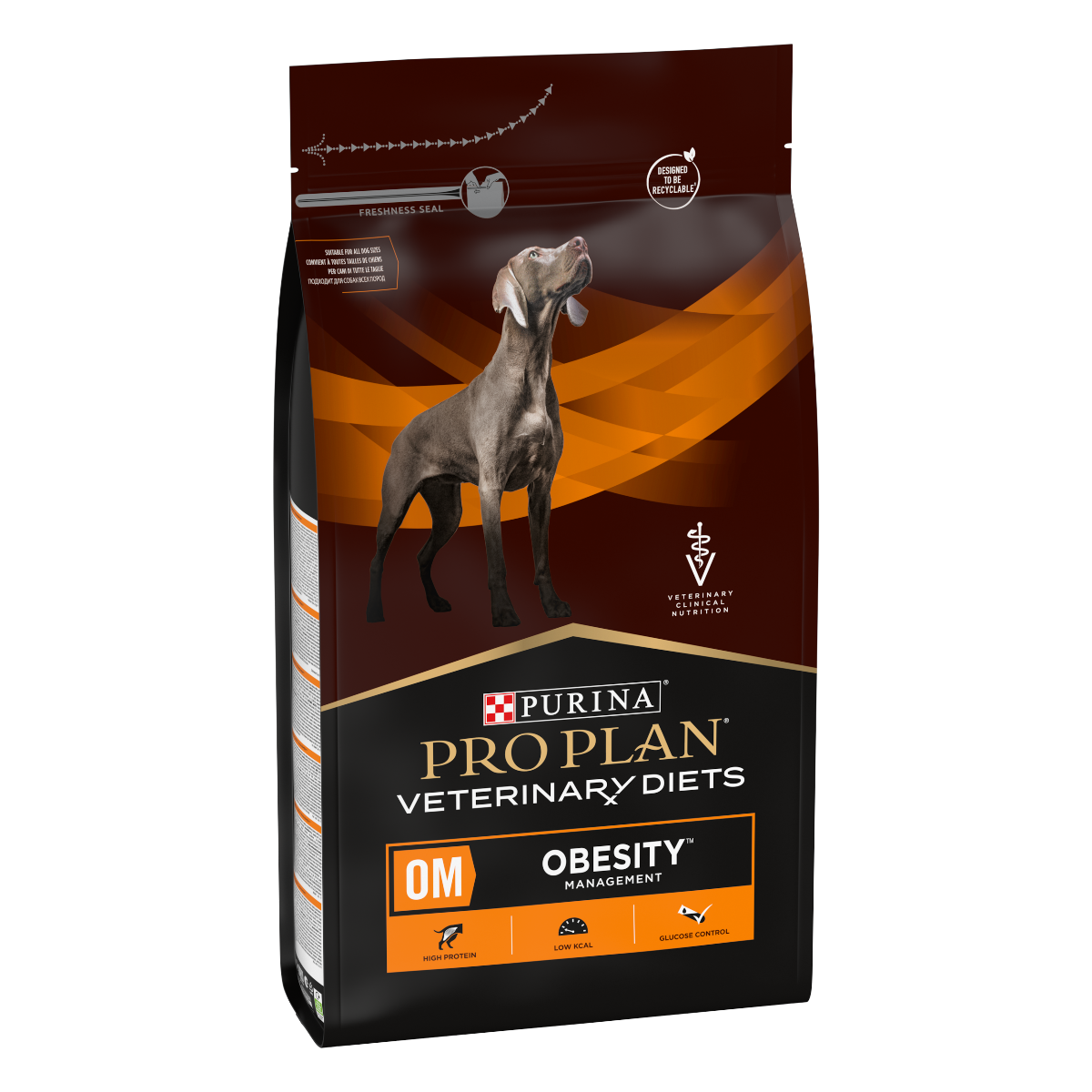 PURINA PRO PLAN® VETERINARY DIETS secco cane OM Obesity Management