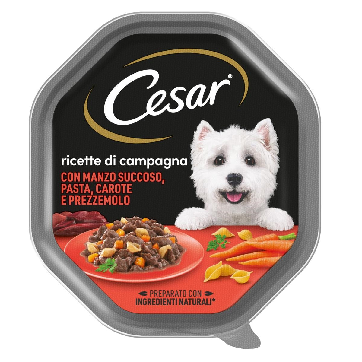 CESAR Manzo Pasta Carote e Prezzemolo