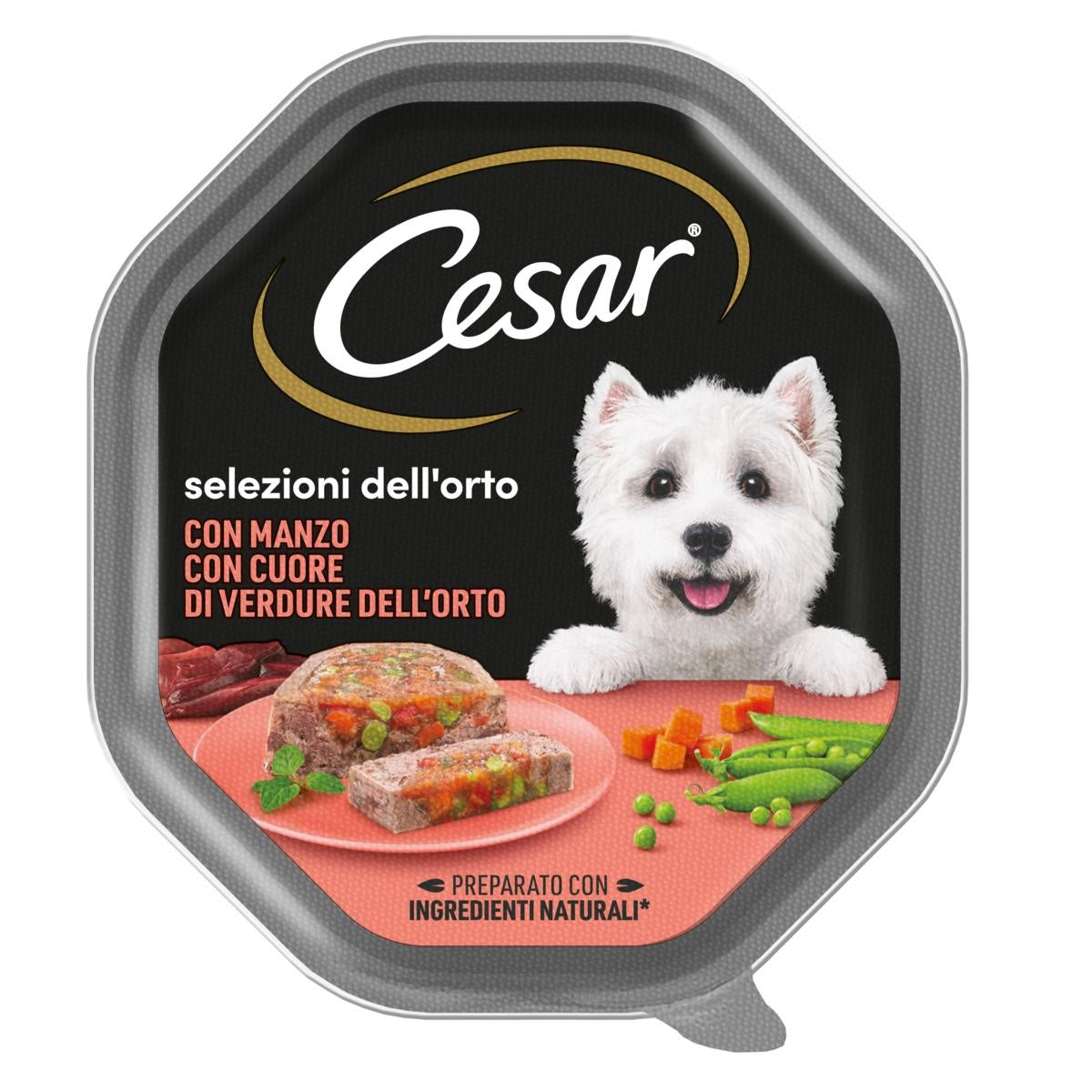 CESAR Manzo e Cuore di Verdure dell'Orto