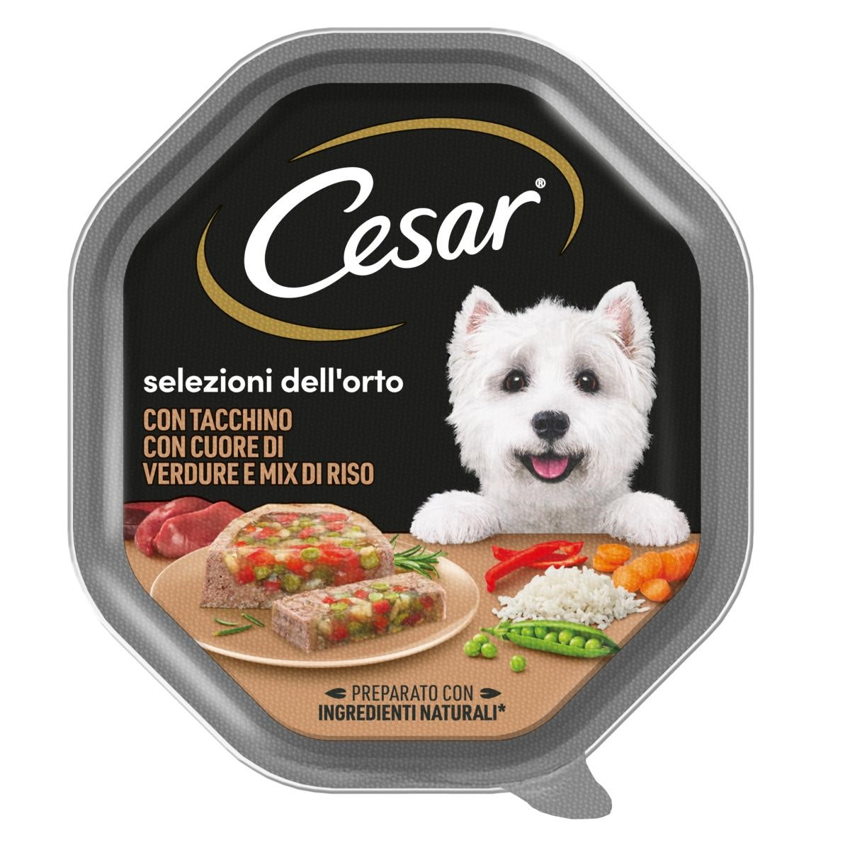 CESAR Tacchino Verdure dell'Orto e Riso