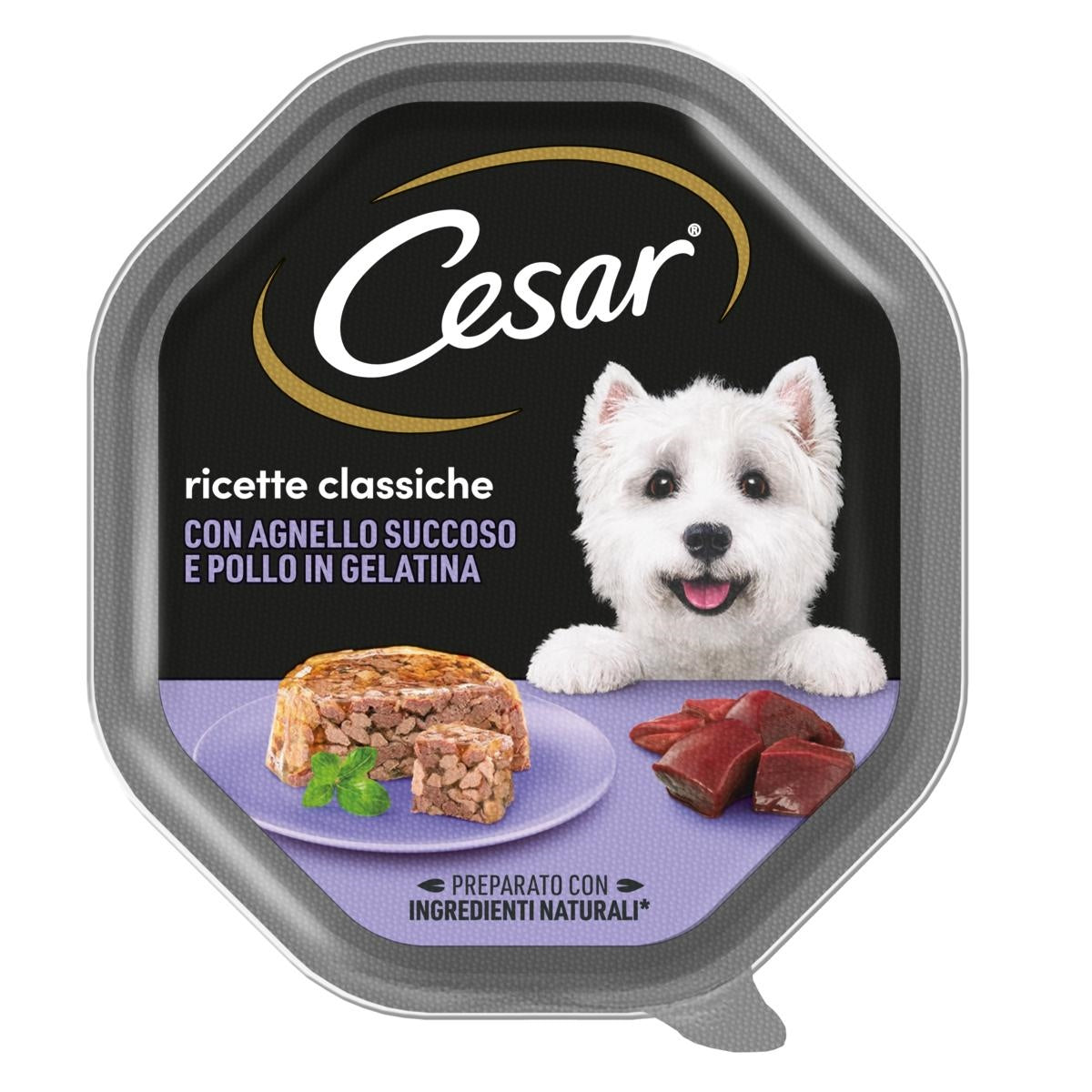 CESAR Tenero Agnello e Pollo in Gelatina
