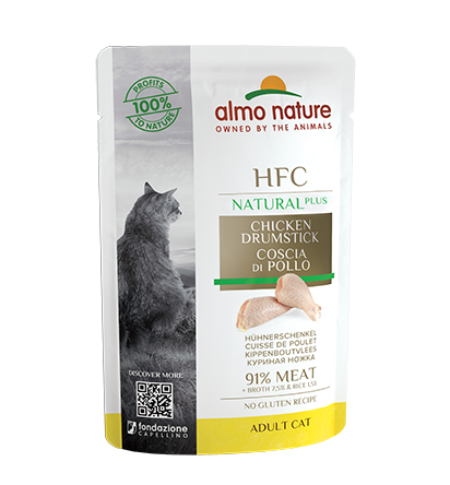 ALMO NATURE HFC Natural Plus Jelly Coscia di Pollo