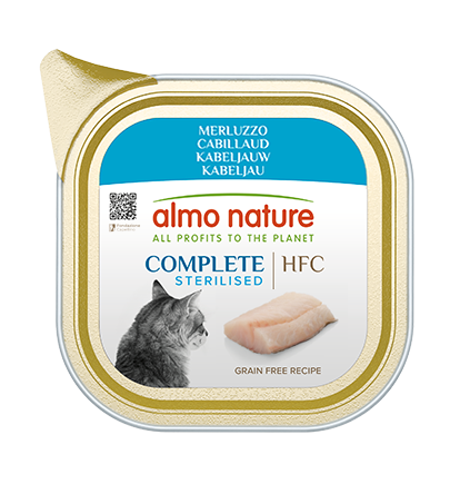 ALMO NATURE Complete Sterilised Merluzzo