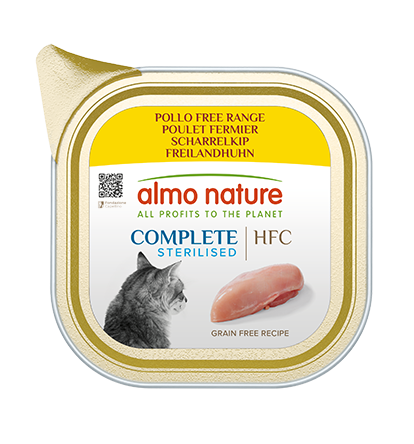 ALMO NATURE Complete Sterilised Pollo Free Range