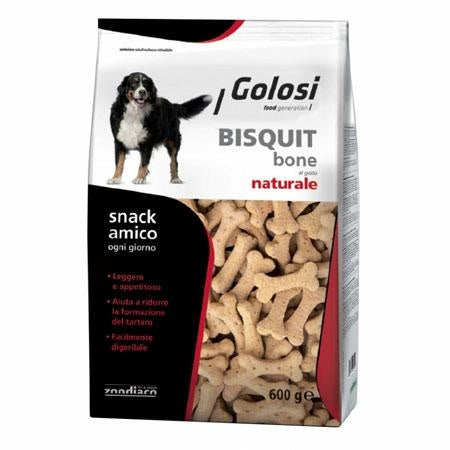 Golosi Bisquit Bone Naturale gr 600