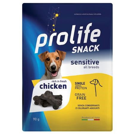 Prolife Snack Sensitive con pollo 90gr
