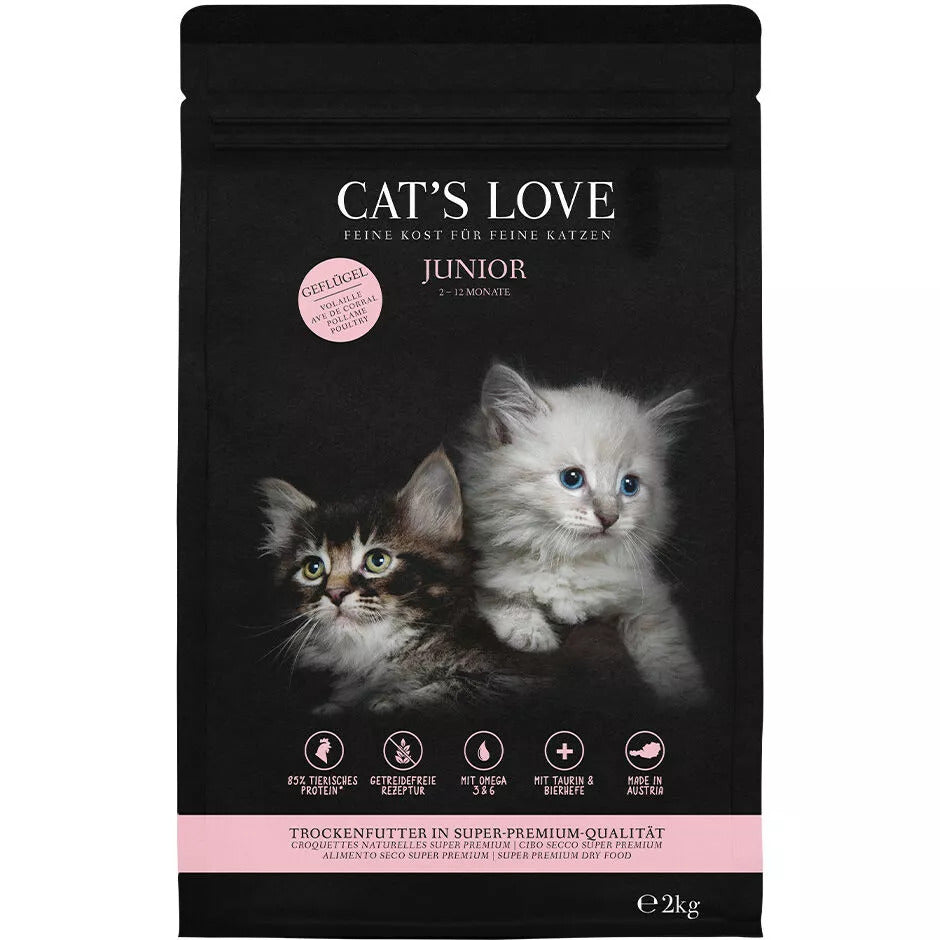 CAT'S LOVE Pollame Kitten (400gr)