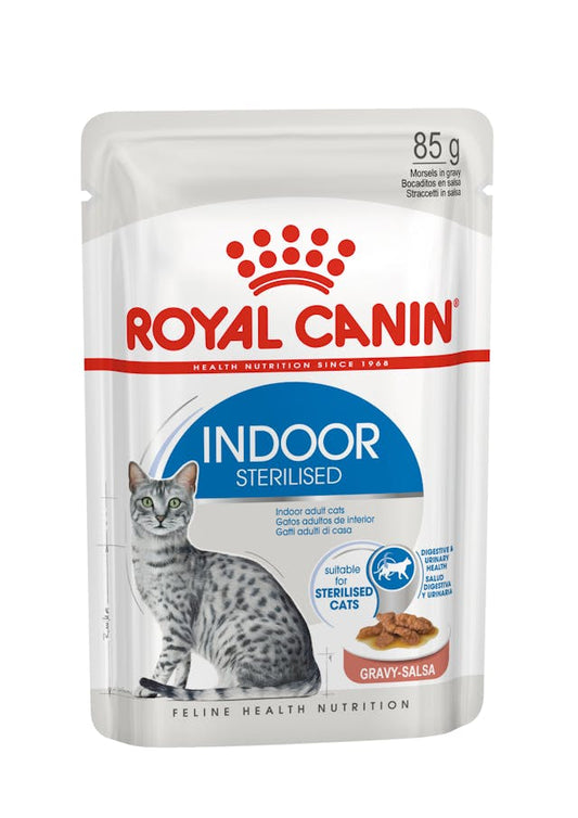 ROYAL CANIN Indoor Sterilised Straccetti in Salsa