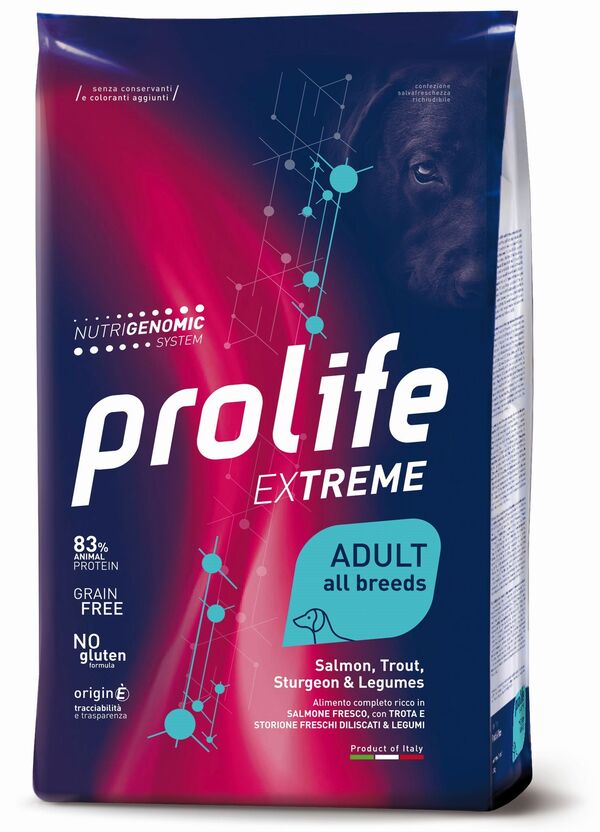 Prolife Cane Extreme Adult Salome, Trota, Storione, Legumi