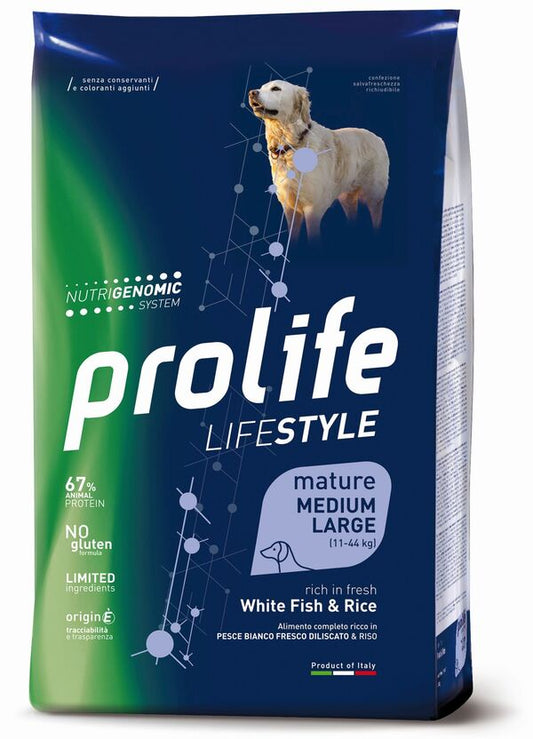 Prolife Cane Lifestyle Adult Medium Large Pesce e Riso