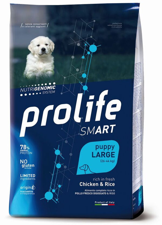Prolife Cane Smart Puppy Large Pollo e Riso