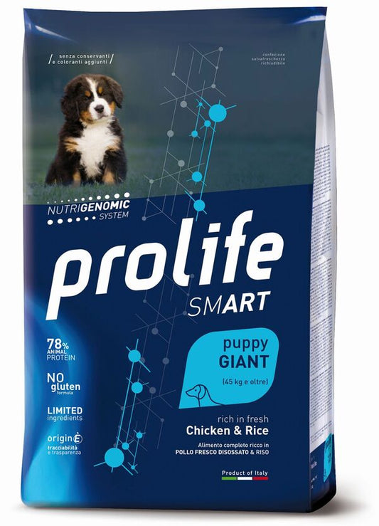 Prolife Cane Smart Puppy Giant Pollo e Riso