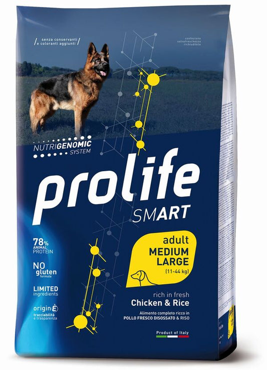 Prolife Cane Smart Adult Medium Large Pollo e Riso