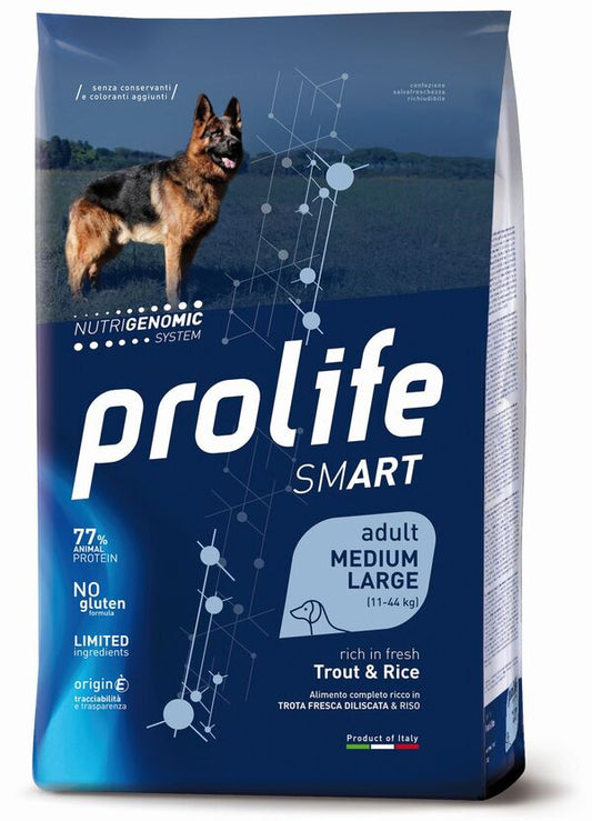 Prolife Cane Smart Adult Medium Large Trota e Riso