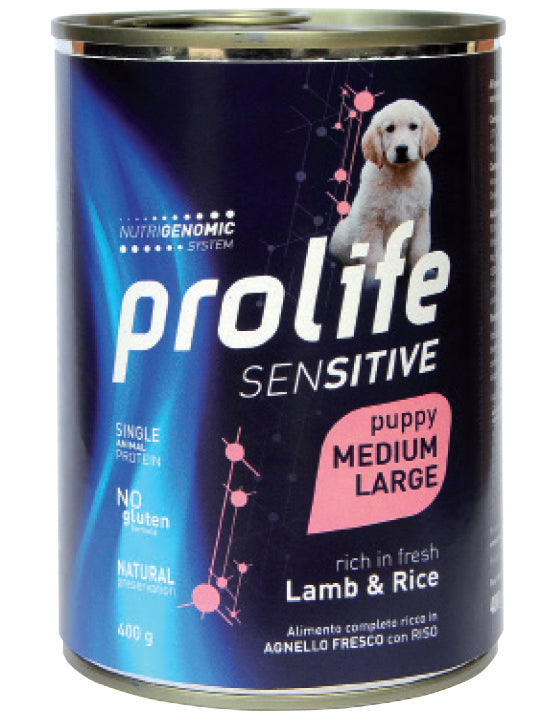 PROLIFE Sensitive Puppy Medium Large Agnello e Patate Umido